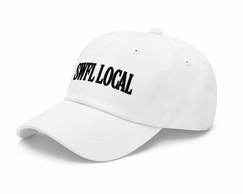 3D SWFL Hat — Gulf White