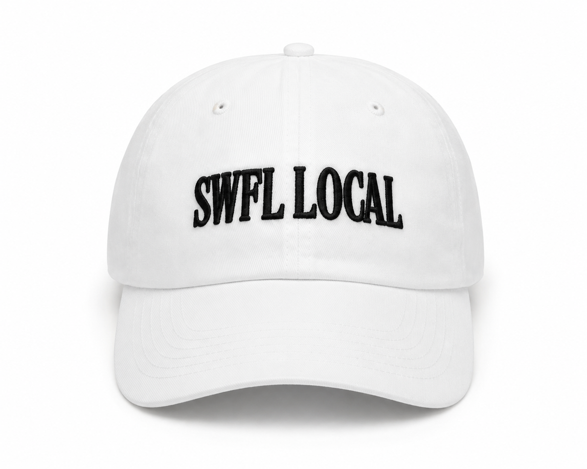 3D SWFL Hat — Gulf White