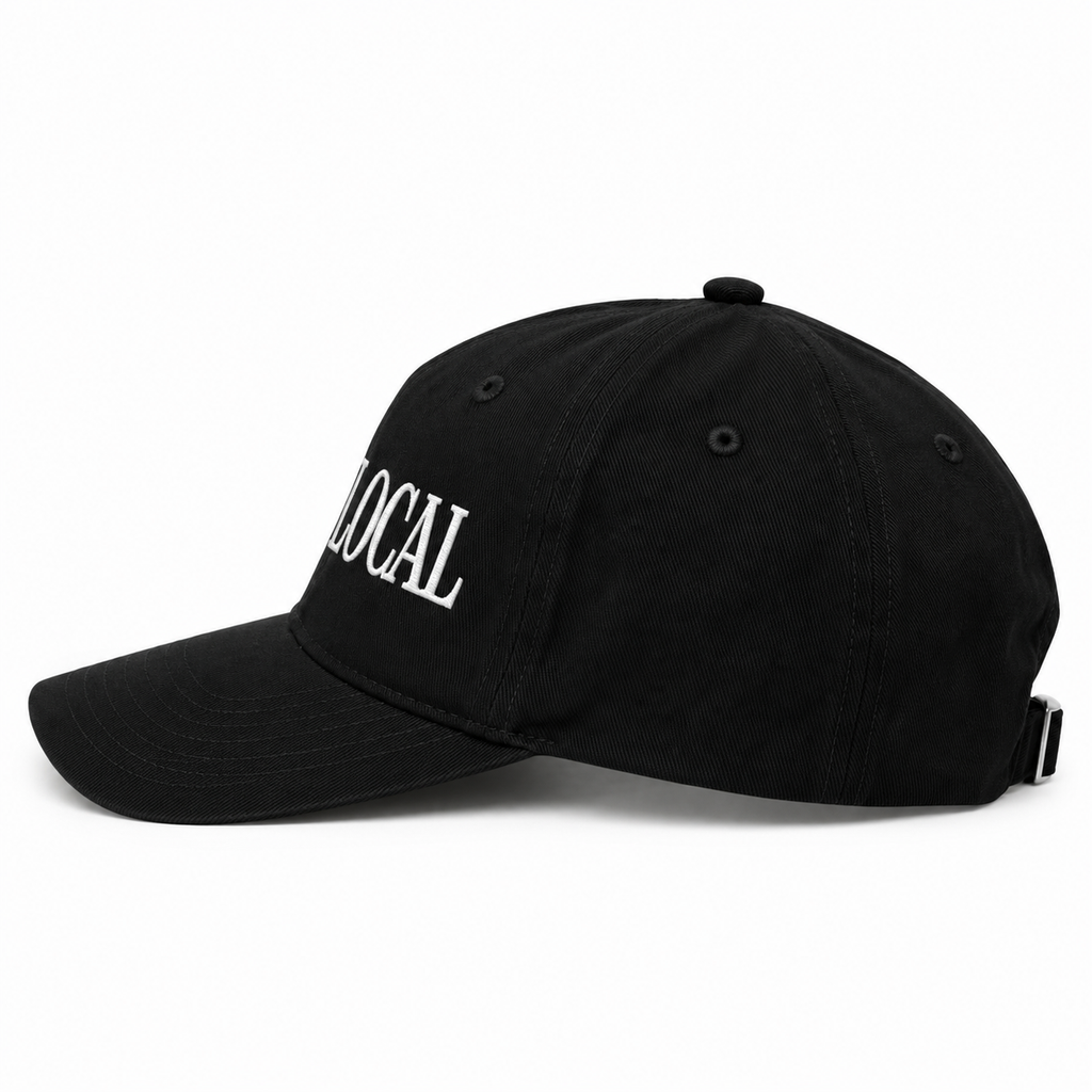 SWFL Local Black Classic Dad Hat